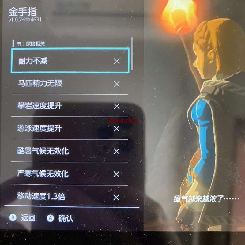 [NS金手指]塞尔达传说：王国之泪 v1.2.1金手指-Zero