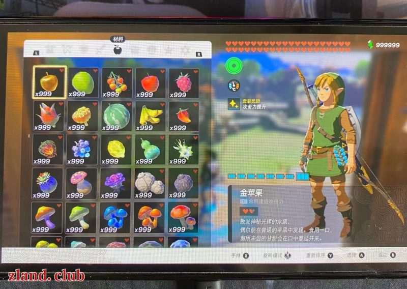 [NS存档]塞尔达王国之泪 全神庙全图鉴全材料存档-Zero