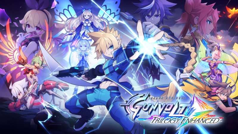 [NS]苍蓝雷霆 GUNVOLT 三棱合极版 Azure Striker|官方中文|本体+1.2升补|NSZ|原版|-Zero
