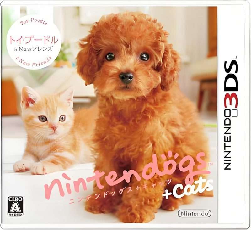 [3DS]任天猫狗 玩具贵宾犬与新伙伴[港版][官方中文](无需跨区)-Zero