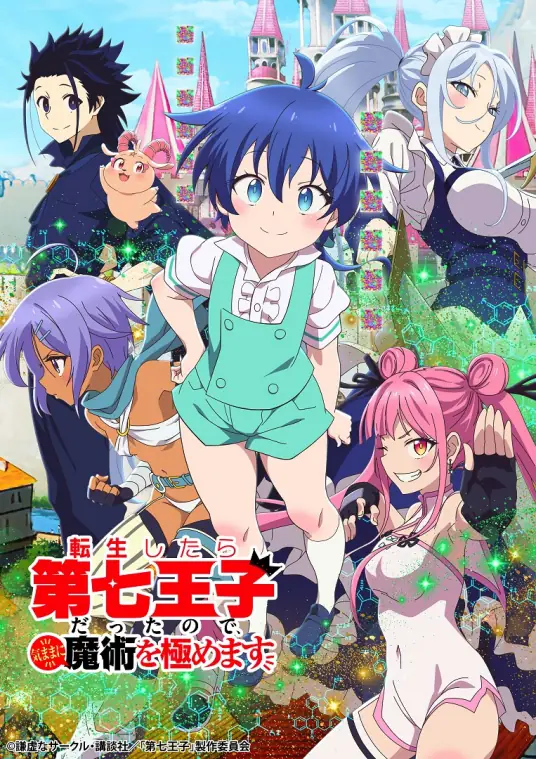 [2025-07]转生为第七王子，随心所欲的魔法学习之路 第二季 / Dainanaoji S2 [13-24 合集][简繁内封字幕][Fin]